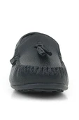 Rakerplus Siyah Cilt Erkek Çocuk Mokasen Ayakkabı thumbnail 4