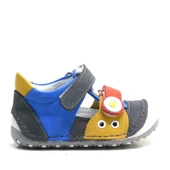 Nino Hakiki Deri Renkli Cırtlı Yazlık İlk Adım Ayakkabı thumbnail 2