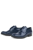 Rakerplus Lacivert Rugan Bağcıklı Çocuk Oxford Klasik Ayakkabı thumbnail 5