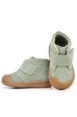 Rakerplus Yoohoo Hakiki Deri Açık Yeşil Cırtlı Unisex Bebek Bot thumbnail 7