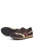 Rakerplus Hakiki Deri Cırtlı Kahve Kum Çocuk Spor Okul Ayakkabı - 6