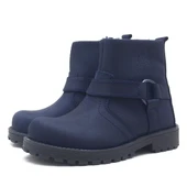 Rakerplus Chiron Hakiki Deri Kürklü Çocuk Bot thumbnail 4