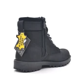 Rakerplus Hakiki Deri Siyah Fermuarlı Kürklü Çocuk Bot thumbnail 3