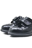 Rakerplus Siyah Rugan Cırtlı Günlük Erkek Bebek Ayakkabı thumbnail 5