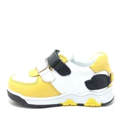 Artico Fonsis Hakiki Deri Sarı Cırtlı Bebek Spor Ayakkabı - 3