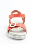ARTİCO CARİNY HAKİKİ DERİ TURUNCU KIZ BEBEK ÇOCUK SANDALET thumbnail 2