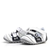 Nino Hakiki Deri Siyah Beyaz Bebek Taraftar İlk Adım Ayakkabı thumbnail 3