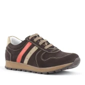 Rakerplus Hakiki Deri Kahverengi Erkek Çocuk Spor Ayakkabı - 1