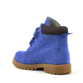 Rakerplus Neson Hakiki Deri Koyu Mavi Cırtlı Çocuk Bot thumbnail 3