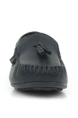 Rakerplus Siyah Cilt Erkek Çocuk Mokasen Ayakkabı thumbnail 11