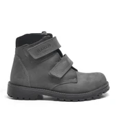 Rakerplus Sentor Hakiki Deri Gri Kürklü Cırtlı Çocuk Bot thumbnail 2