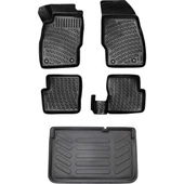 Opel Corsa D 3D Havuzlu Paspas 2007-2014 + Bagaj Havuzu - 1