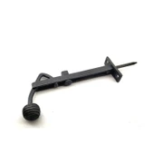 Antika Tarz Dekoratif Pirinç Ayarlı Panjur Stoperi - 150x55 mm, Oksit - 1