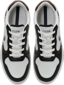 U.S.POLO ASSN ANDREI 5PR BEYAZ BORDO CASUAL ANATOMİK SPOR AYAKKABISI thumbnail 6