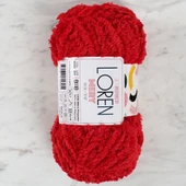 Loren Mery Kırmızı El Örgü İpi - M410 - 34316 thumbnail 1