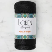 Loren Macrame Siyah El Örgü İpi - RM 001 - 34323 thumbnail 1