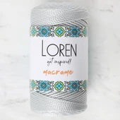 Loren Macrame Gri El Örgü İpi - RM 060 - 34331 thumbnail 1