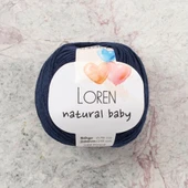 Loren Natural Baby Lacivert El Örgü İpi - R005 - 33940 thumbnail 1