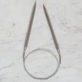 Loren Crafts 7 mm Çelik Misinalı Şiş 60 cm thumbnail 2