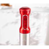 Karaca Mastermaid Prosteel El Mikseri ve Blender Imperial Red Inox 1500 W thumbnail 3