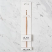 La Mia Whitewood 2 mm 15.5 cm Ahşap Yün Tığ thumbnail 1