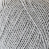 La Mia Baby Boom Gri El Örgü İpi - 1000 - 34117 thumbnail 2