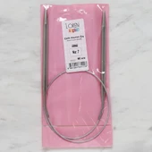 Loren Crafts 7 mm Çelik Misinalı Şiş 60 cm thumbnail 1