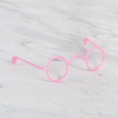 Loren Plastik Amigurumi Gözlük Pembe thumbnail 1
