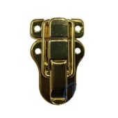 Sandık, Kutu Klipsi, Ön Kilidi - 48x30mm, Altın, 1 Adet - 1