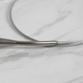 Loren Crafts 7 mm Çelik Misinalı Şiş 60 cm thumbnail 3