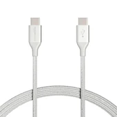 Amazonbasics Çift Örgülü Naylon Usb Type-c - Type-c 2.0 Kablosu - 1