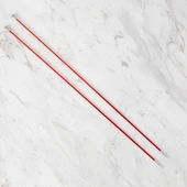 Loren Rythm 2,5mm Kırmızı Renkli Metal Örgü Şişi thumbnail 1