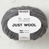 La Mia Just Wool Koyu Gri El Örgü İpi - LT003 - 33841 thumbnail 1