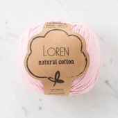 Loren Natural Cotton Pembe El Örgü İpi - R094 - 33910 thumbnail 1