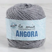 La Mia Angora 50gr Gri El Örgü İpi - L134 - 33809 thumbnail 1