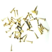 Klips, Menteşe, Ayağı Çivisi 7mm Çelik - Sarı 100gr - 1