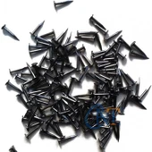 Klips, Menteşe, Ayağı Çivisi 7mm Çelik - Siyah 10gr - 1