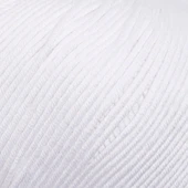La Mia XL Mercerized Beyaz El Örgü İpi - 2 - 33759 thumbnail 2