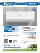 Haier AS50RCBHRA-TR Revive Plus 18000 BTU Duvar Tipi DC Inverter Split Klima Wifi A++ thumbnail 5