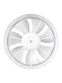 Way 100 – 100’lük Kanal Tipi Banyo Tuvalet Havalandırma Fanı, 107 m³/h thumbnail 1