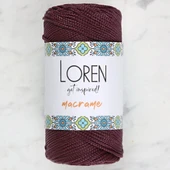 Loren Macrame Koyu Bordo El Örgü İpi - RM115 thumbnail 1