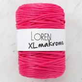 Loren XL Makrome Fuşya El Örgü İpi - R013 - 33713 thumbnail 1