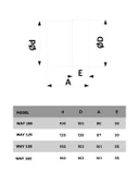 Way 100 – 100’lük Kanal Tipi Banyo Tuvalet Havalandırma Fanı, 107 m³/h thumbnail 4