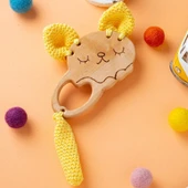 Hobi Baby Yunus Balığı Figürlü Organik Ahşap Diş K thumbnail 5