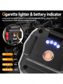 Büyük Boy 10,5 Cm Acil Durum Kamp Feneri Anahtarlık Usb Çakmaklı Cam Kırıcı Kemer Kesici Deprem Fen thumbnail 5