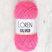 Loren Silver Koyu Pembe El Örgü İpi - RS0016 - 34076 thumbnail 1
