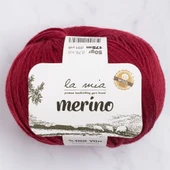 La Mia Merino Bordo El Örgü İpi - L065 - 33792 thumbnail 1