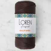 Loren Macrame Kahverengi El Örgü İpi - RM 0210 - 34338 thumbnail 1