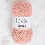 Loren Silver Pudra Pembe El Örgü İpi - RS0040 - 34079 thumbnail 1