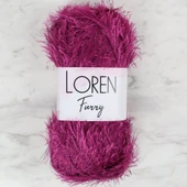 Loren Furry Mor El Örgü İpi - RF031 - 34055 thumbnail 1